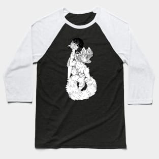 Brush Lemur Baseball T-Shirt